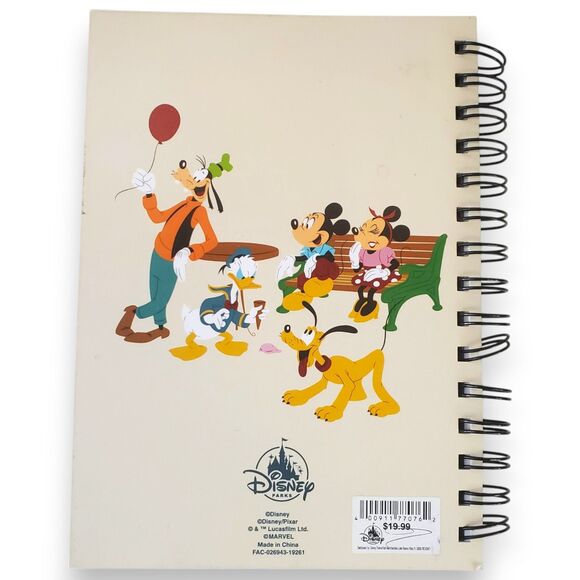 Disneyland Park Life Travel Journal 2020 Blank w/ Stickers Pandemic Era Rare - Picture 2 of 15